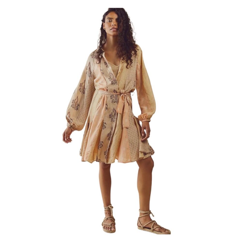 Mes DEMOISELLES Paquerette Dress 100% Silk dress whimsical‎ fairycore floral